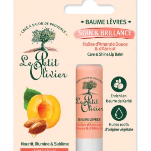 Bálsamo de Labios Brillo - Aceites de Almendra y Damasco